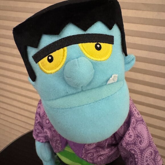 Hallmark Animated Frankenstein Singing Dancing Plush Monster Mash Halloween 2010 - Picture 3 of 6